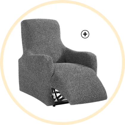 Housse bi-extensible imprimée gaufrée pour fauteuil relax – protection pratique et déco – Blog Blancheporte
