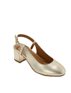 Escarpins slingback en cuir certifié LWG | chaussures morphologie | Blancheporte