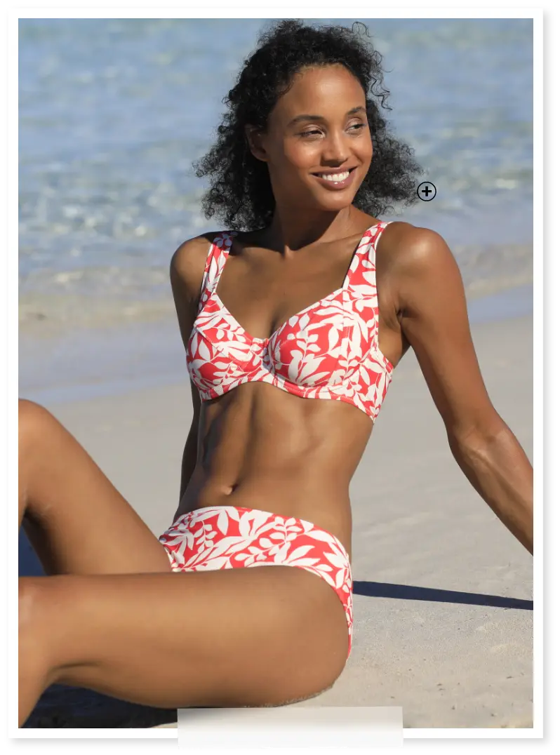 Badpak top met beugels Linao in balconnet model - Blancheporte Blog