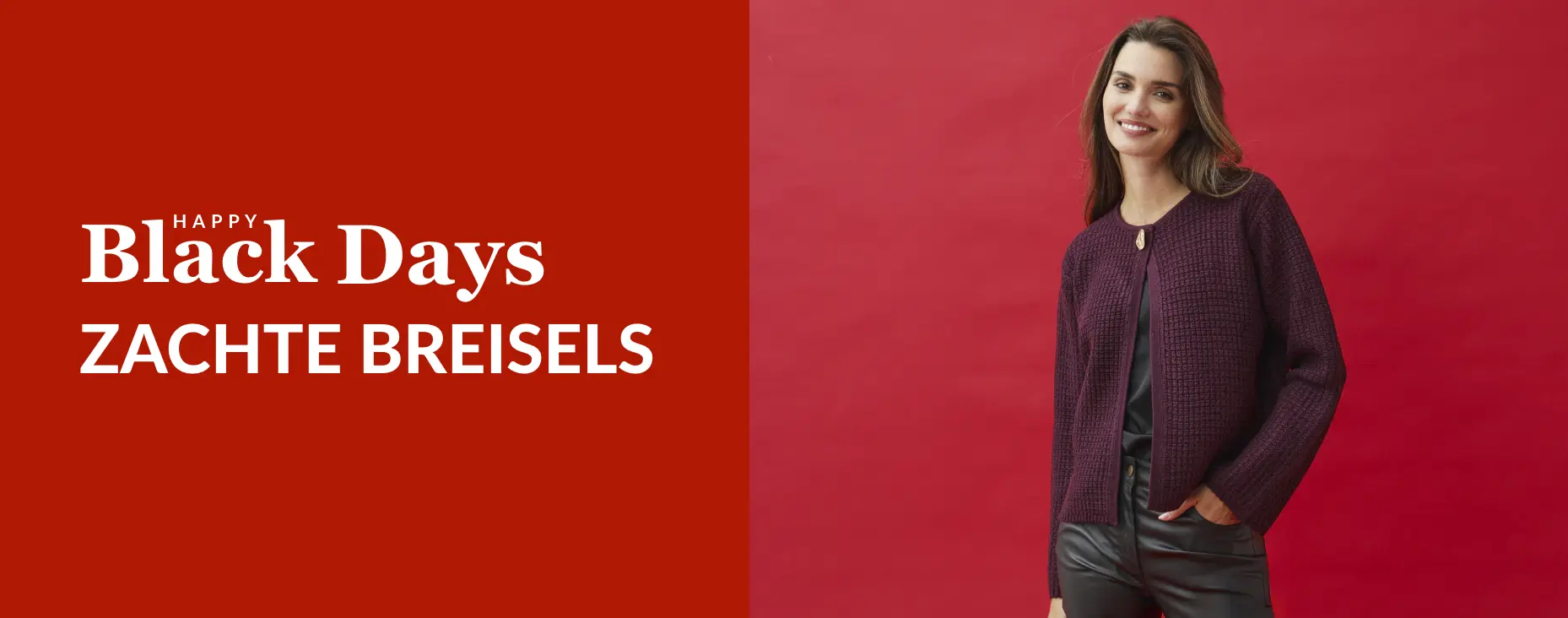 Happy Black Days: profiteer van een ruime keuze aan breigoed voor dames en heren
