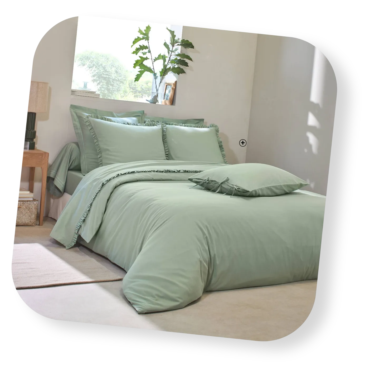Linge de lit uni percale, drap housse et housse de couette, confort et respirabilité pour literie | Blog Blancheporte