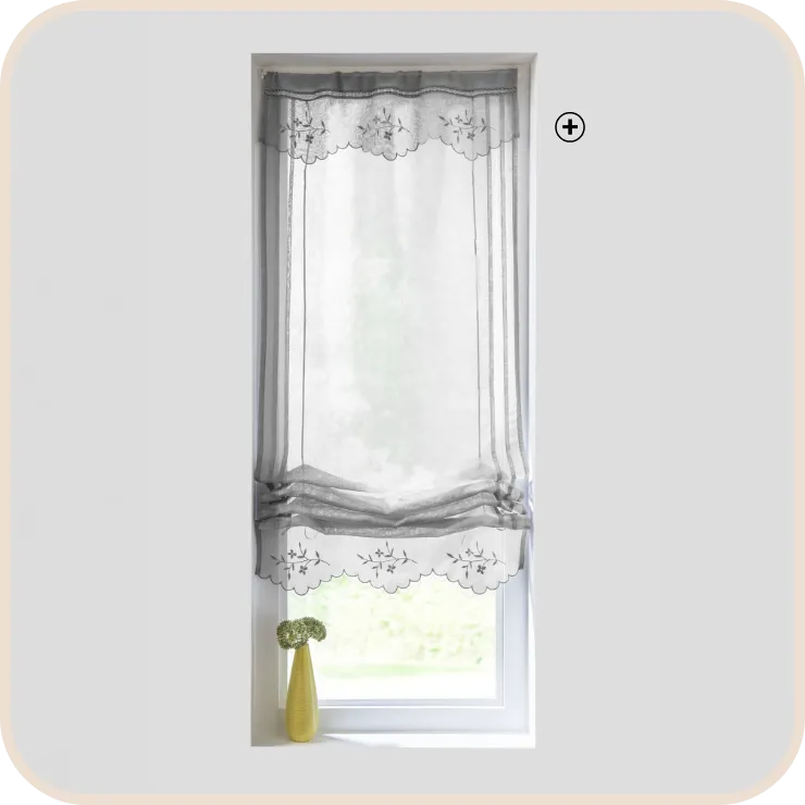 Vitrage macramé brodé avec finition passe-tringle pour une déco bohème et lumineuse - Blog Blancheporte