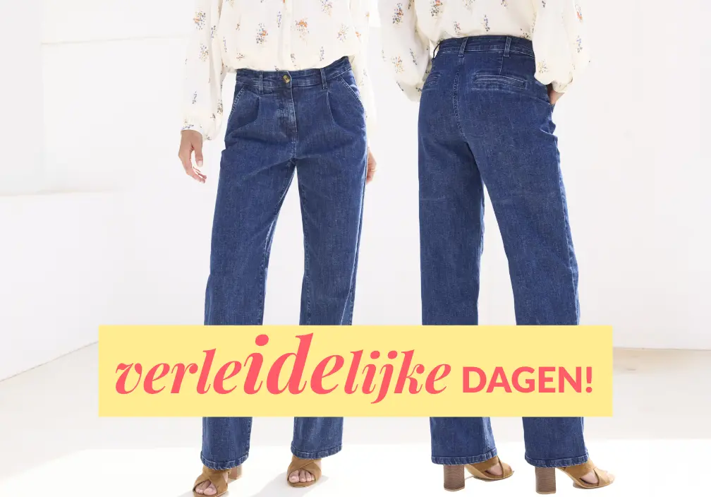 Ontdek onze highlight denim met tot wel -30% korting.