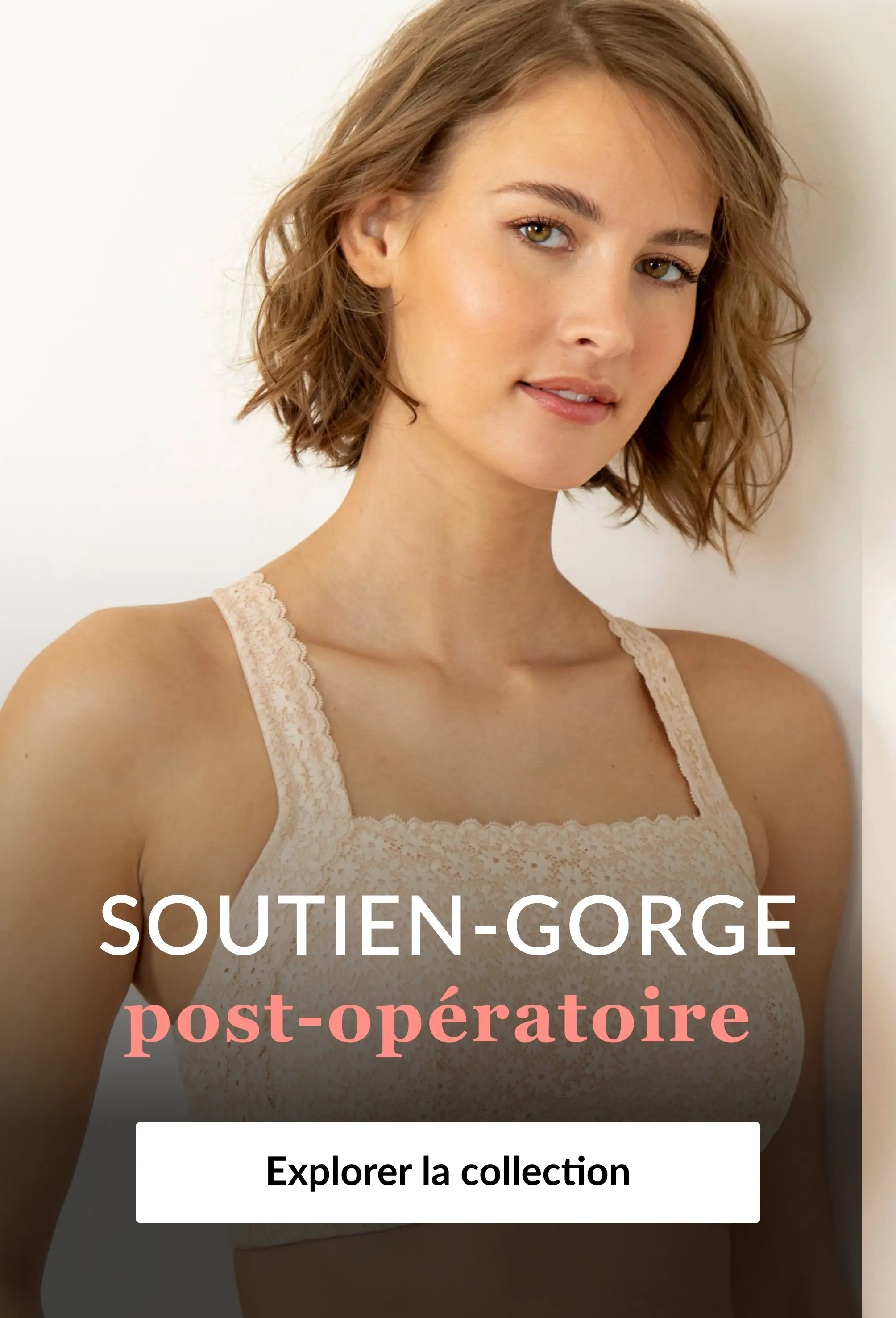 Découvrez notre sélection de soutien-gorges post-opératoire sur Blancheporte.be