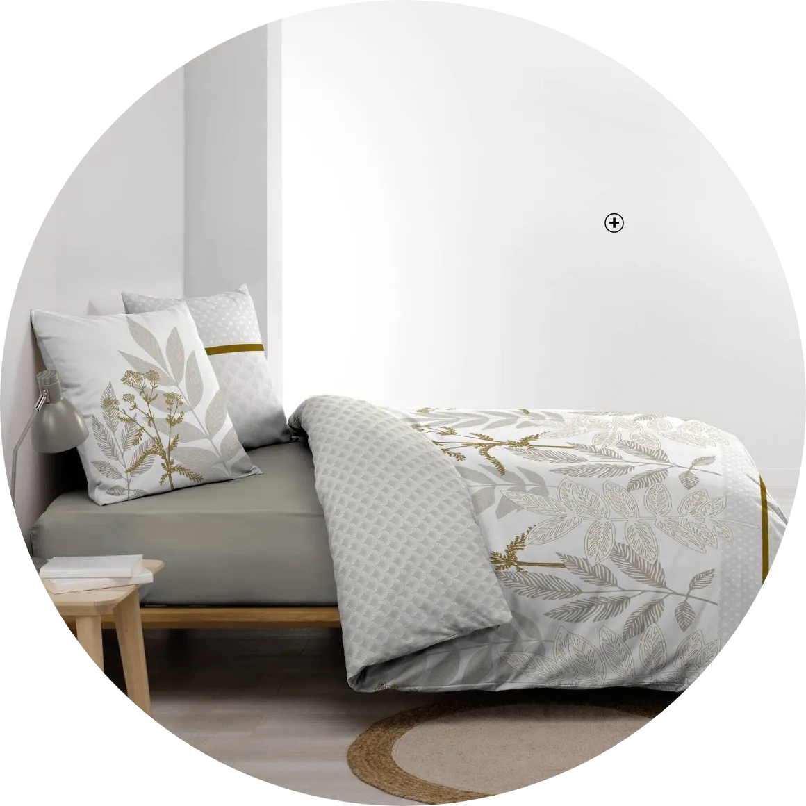 Parure de lit imprimée Roani en coton, motif floral doux – housse de couette et taie assortie | Blog Blancheporte