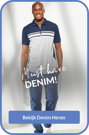 Ontdek onze goedkope herenkleding in denim: jeans, short, hemd…