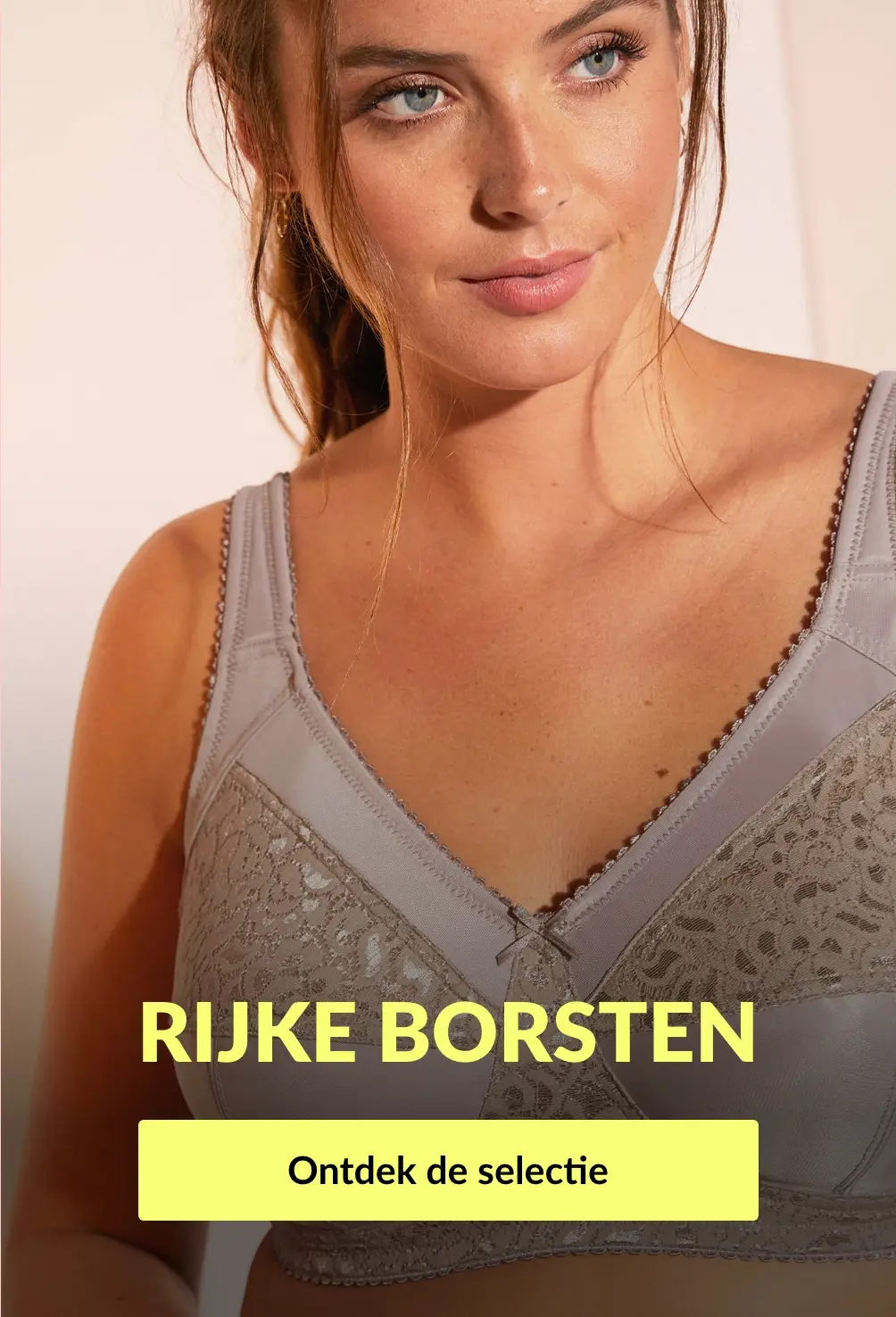 Profiteer van onze selectie lingerie speciaal voor vrouwen met een volle boezem
