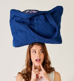 Upcycling weekendtas in jeans Upcycling weekendtas in jeans