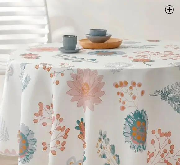 Nappe de cuisine en polyester imprimé champêtre multicolore pas cher | Blancheporte
