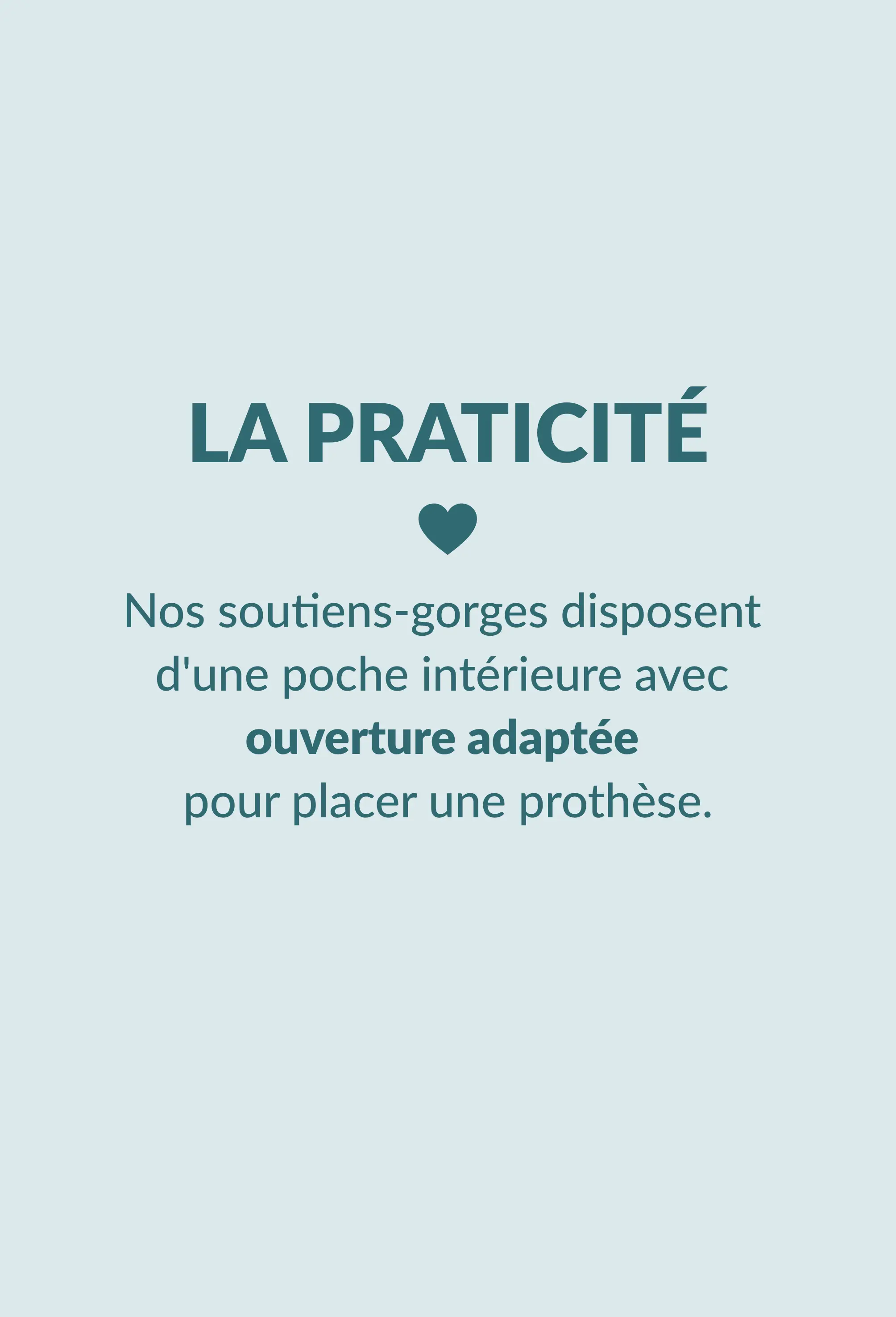 Les + de notre collection post-opératoire : la praticité