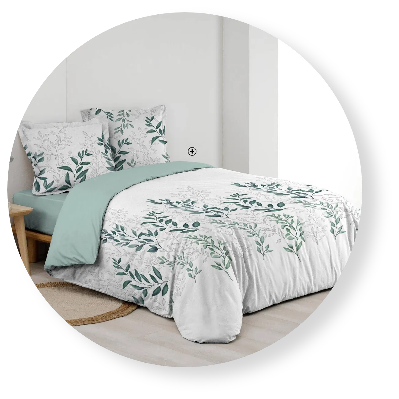 Parure de lit imprimée Wendy en percale de coton, imprimé raffiné pour chambre élégante – housse et taies | Blog Blancheporte