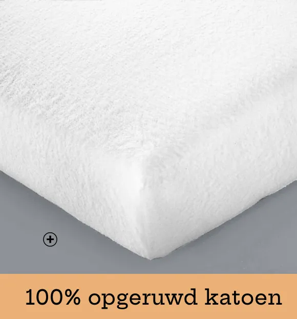 Krimpvrije matrasbeschermer molton 32 cm, stevig en duurzaam, ideaal om de juiste matrasbeschermer te kiezen | Blancheporte