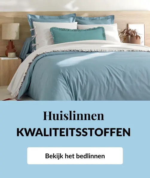 Ontdek onze uitgebreide selectie stoffen voor uw beddengoed bij Blancheporte