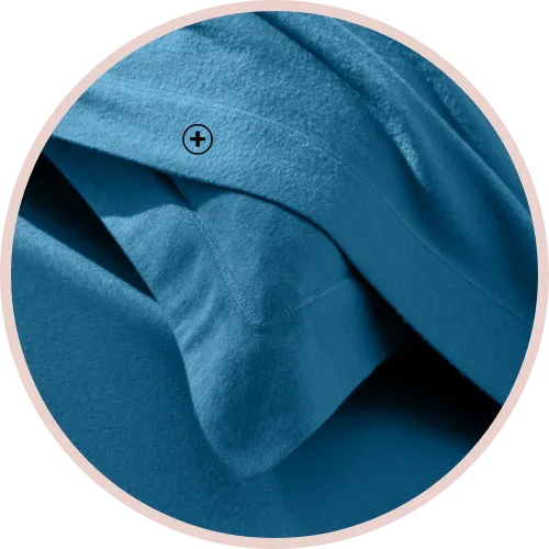 Effen flanellen hoeslaken, warme en zachte stof voor de winter – Blog Blancheporte