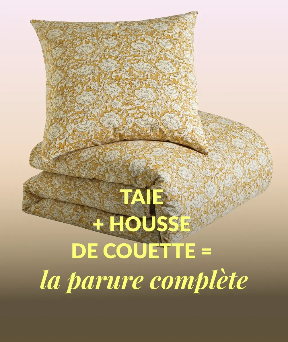 Une large sélection de parures de lit est à retrouver chez Blancheporte