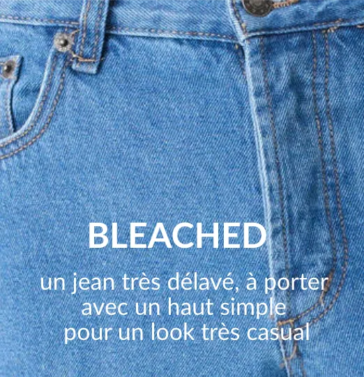 Délavages clairs des jeans pour homme - Blog Blancheporte