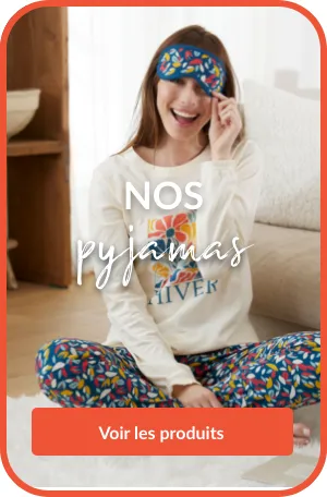 Profitez de notre sélection de pyjamas femme à petits prix