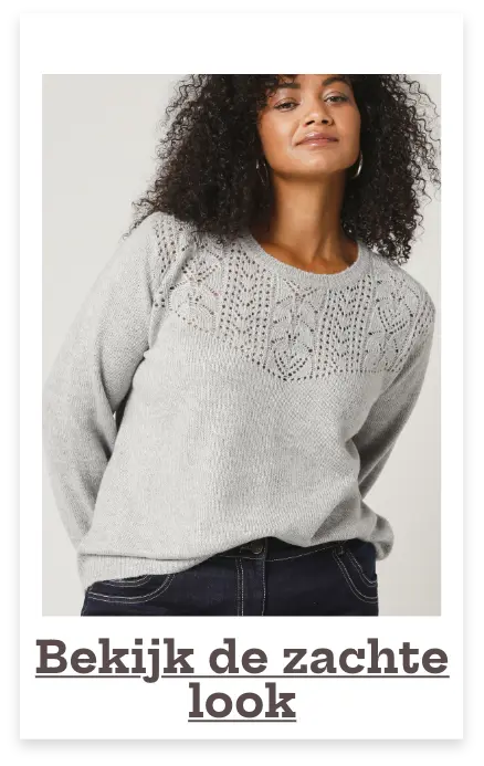 Elegant met een jeans: zachte look