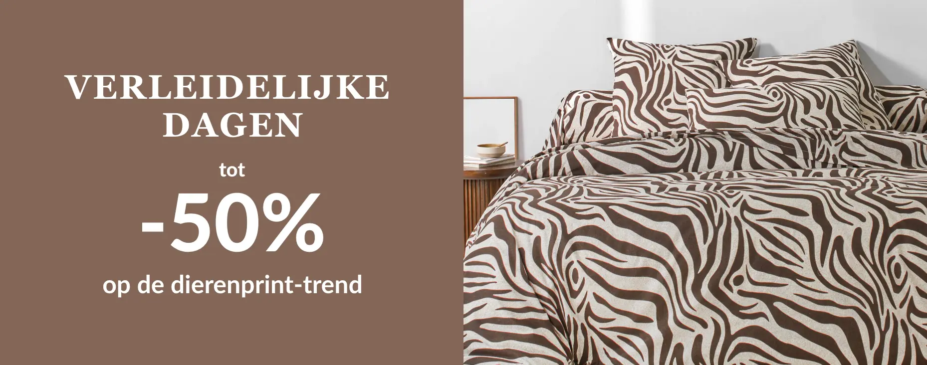 De onweerstaanbare dagen bij Blancheporte: tot -50% op een selectie items met animalprint