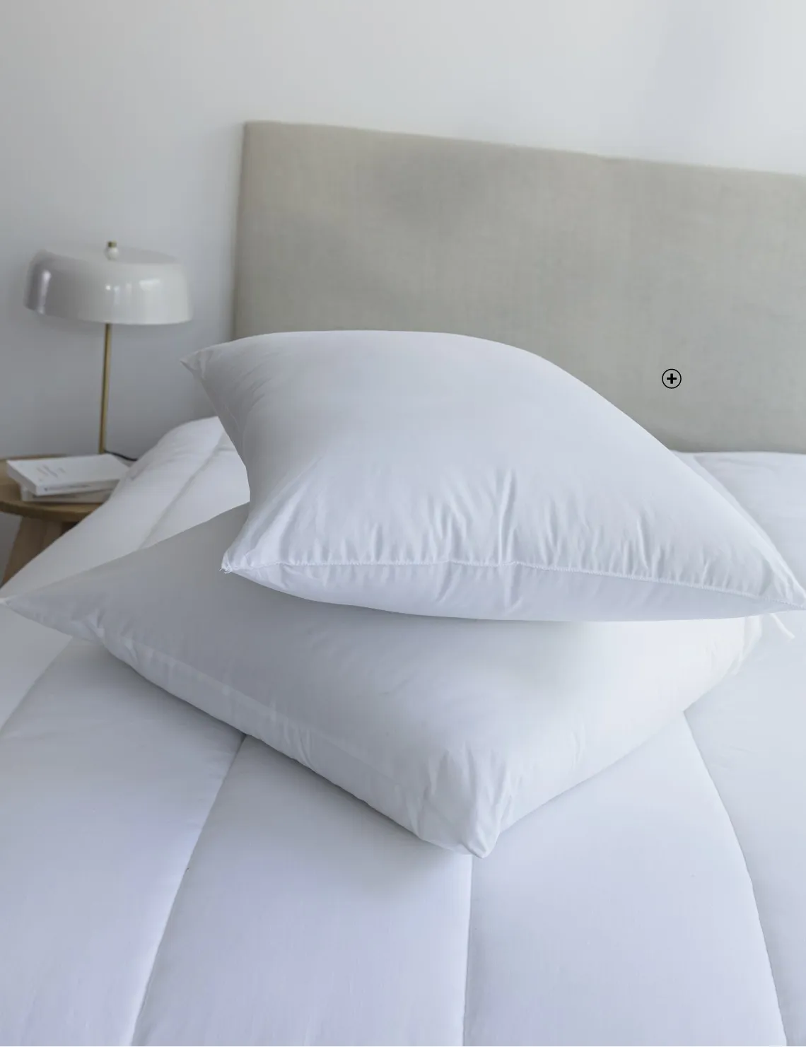 Couette chaude garnissage Aerelle® fibre recyclées 500g/m² blanc pas cher | Blancheporte