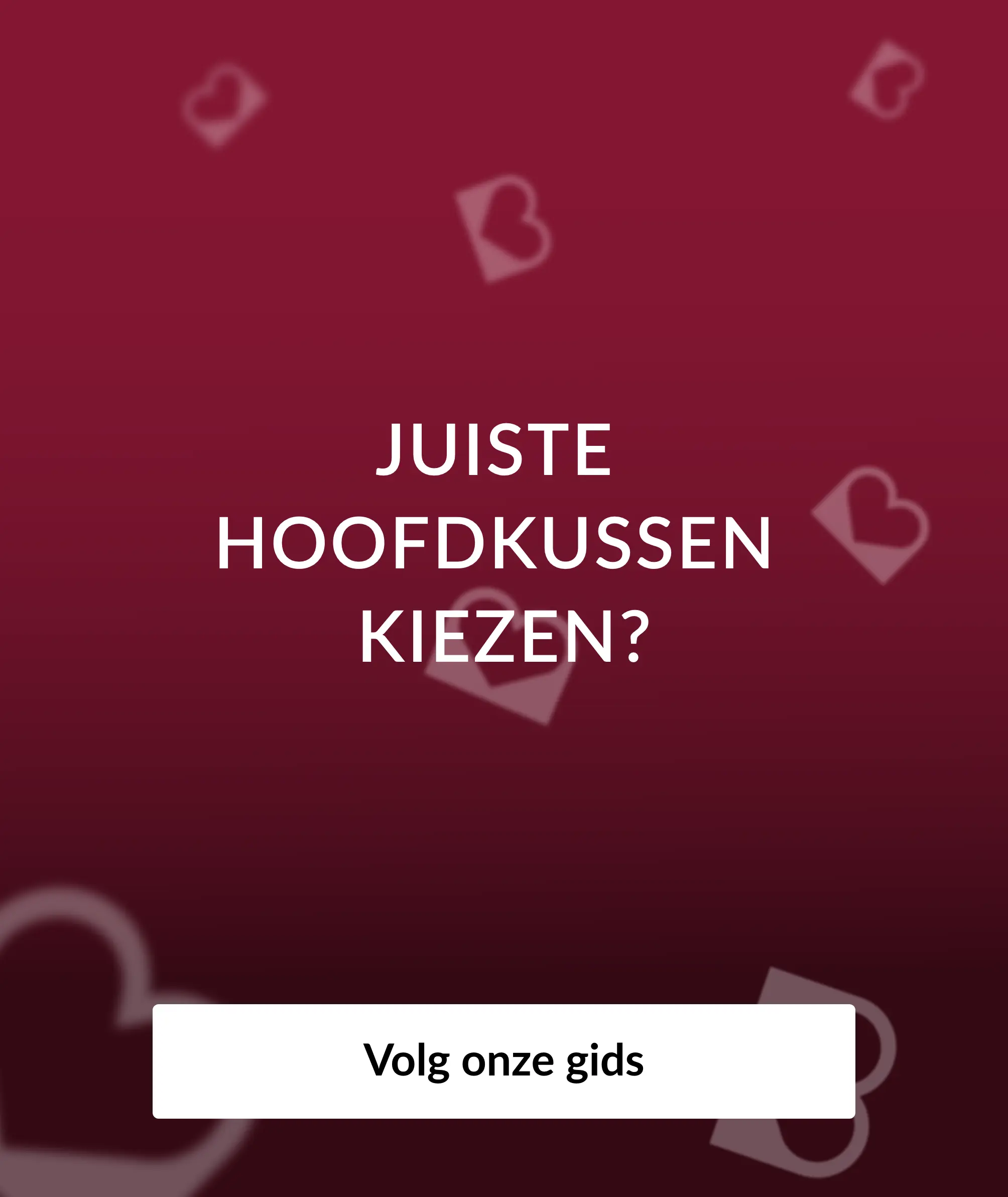 Hoe kiest u het juiste hoofdkussen?