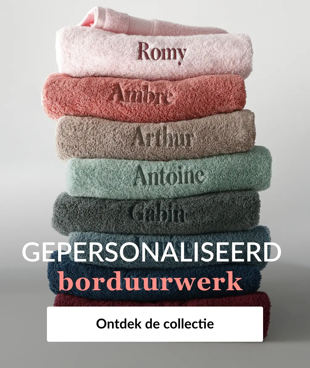 Ontdek personaliseerbaar borduurwerk op Blancheporte.be