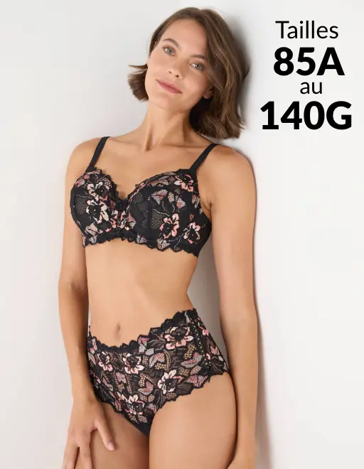 Profitez d'une large sélection de lingerie chez Blancheporte