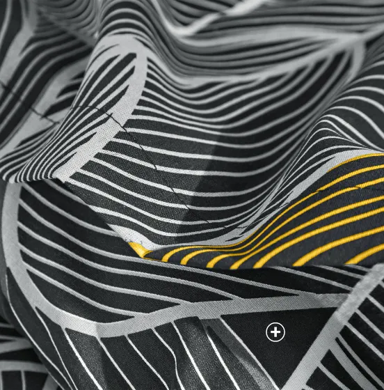 Dekbedovertrek in polykatoen met bladmotieven – praktisch en onderhoudsvriendelijk dekbedovertrek materiaal | Blancheporte