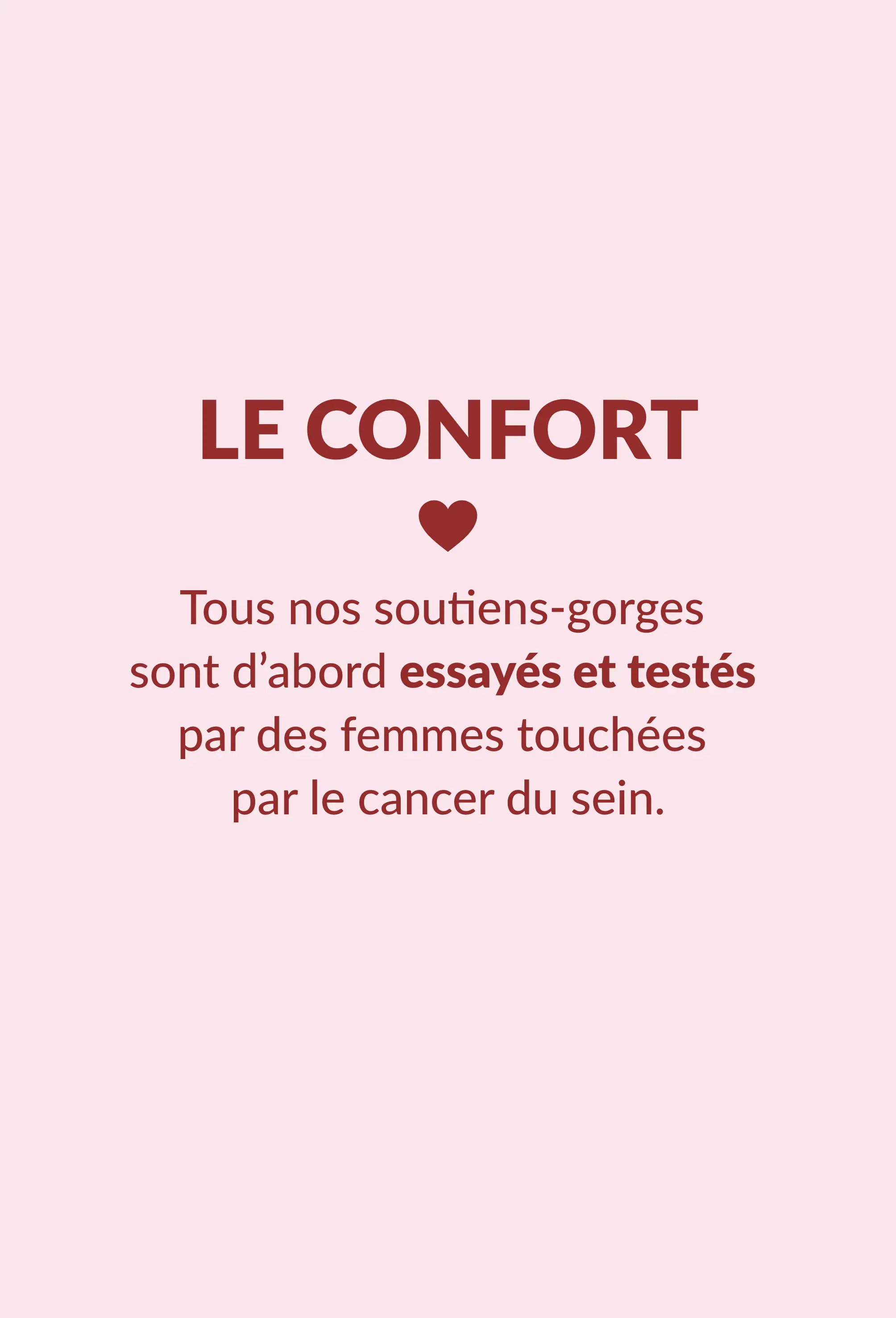 Les + de notre collection post-opératoire : le confort