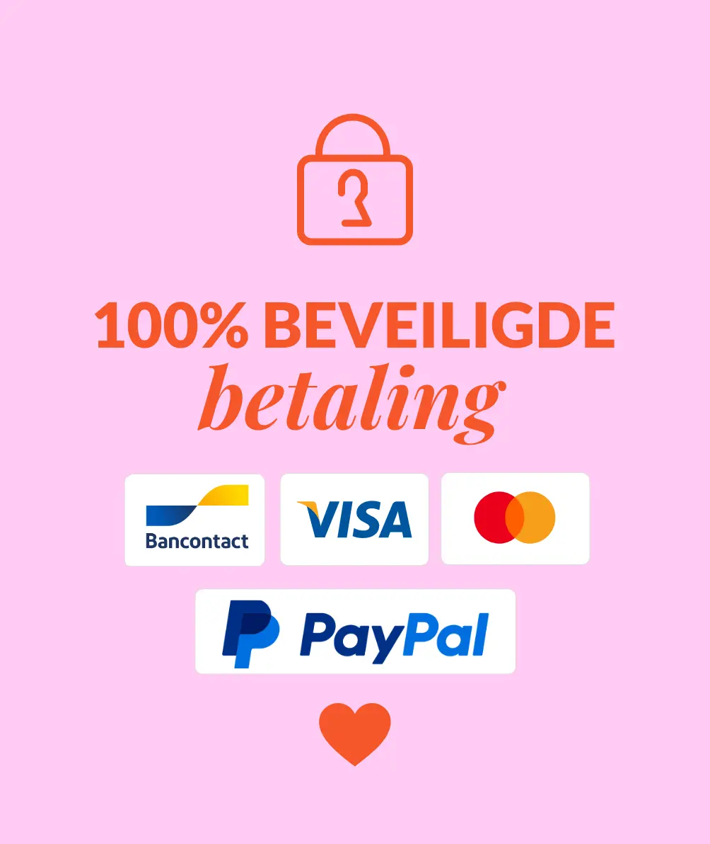 Blancheporte biedt u verschillende betaalmethoden: Bancontact, Visa, Mastercard, Paypal