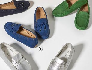 Mocassins femme en cuir lisse pas cher | Blancheporte