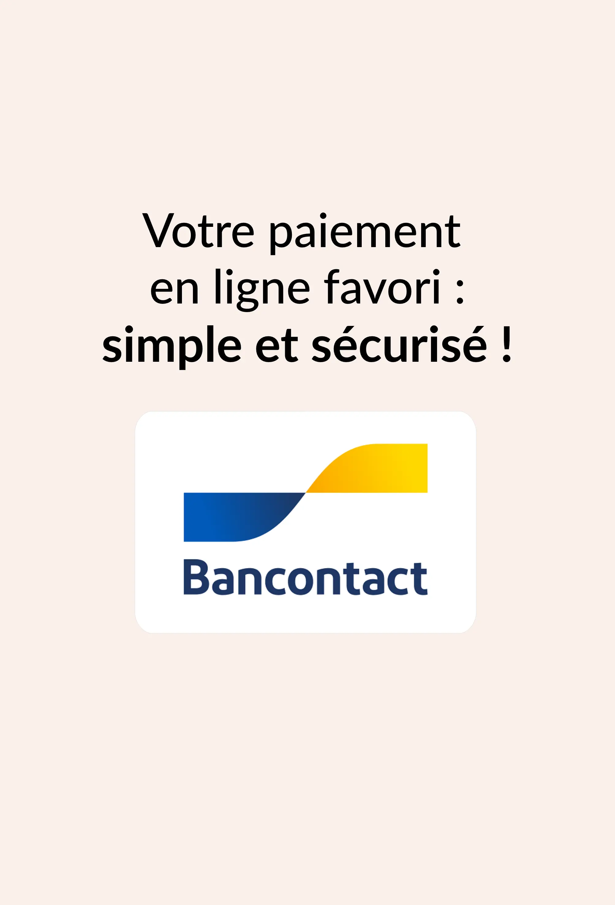 Profitez du paiement Bancontact chez Blancheporte