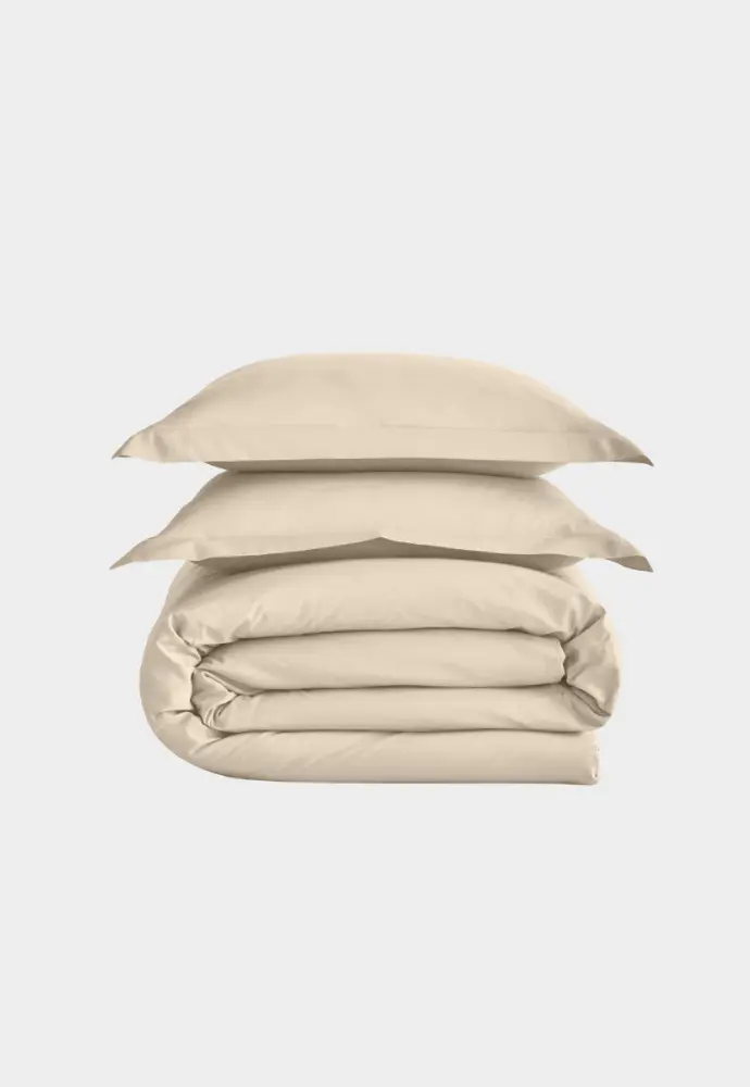 Linge de lit uni en coton lavé - Blancheporte.fr