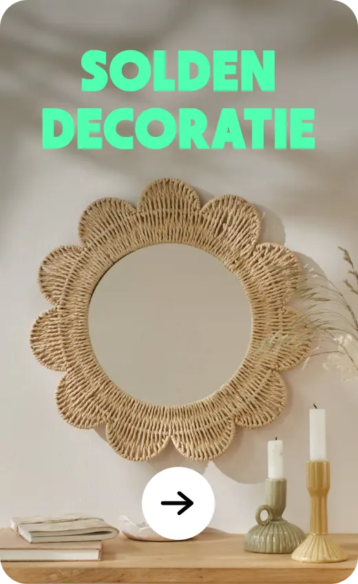 Decoratie-uitverkoop tot 75% korting
