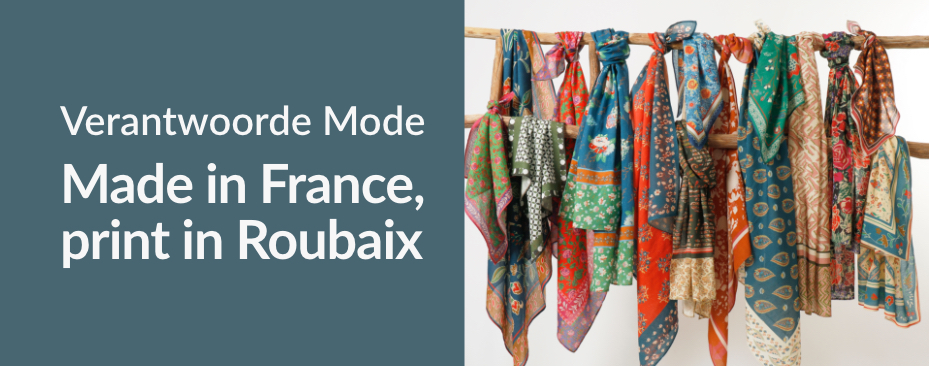 Verantwoorde mode: ontdek onze collectie 'made in France' sjaaltjes in biokatoen