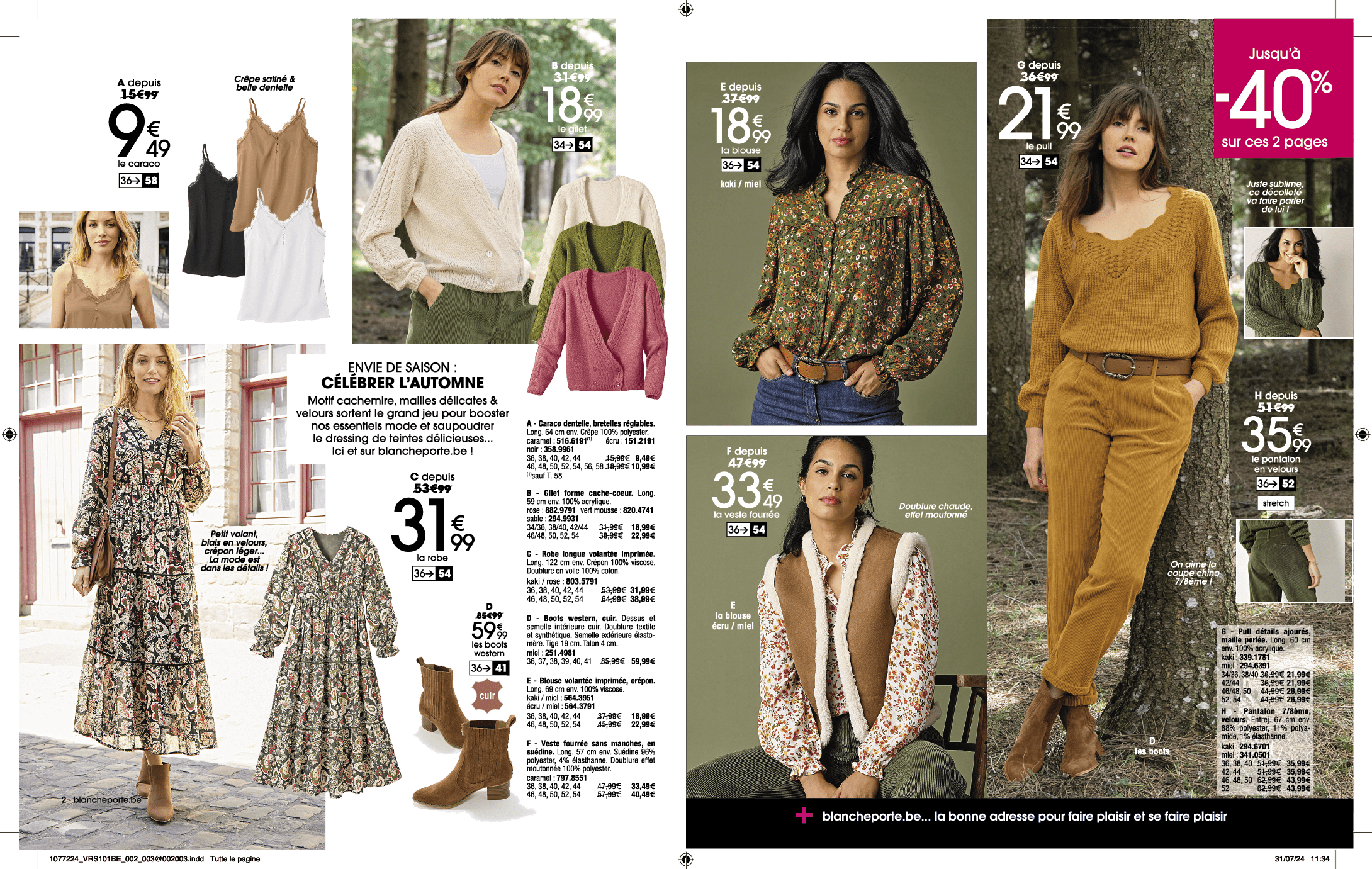 Catalogue blancheporte belgique top