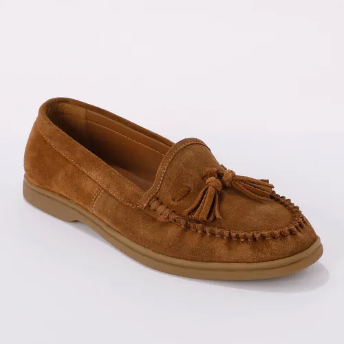 Mocassins en cuir à pompons, chic et confortables - Blog Blancheporte