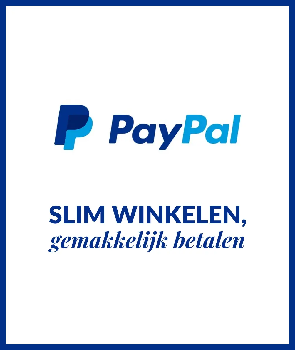 Uw veilige betaling met Paypal