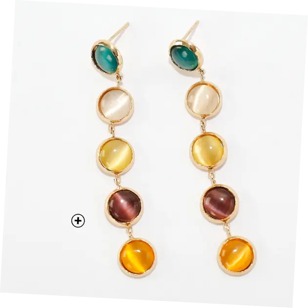 Boucles d'oreilles femme multicolores pas cher | Blancheporte