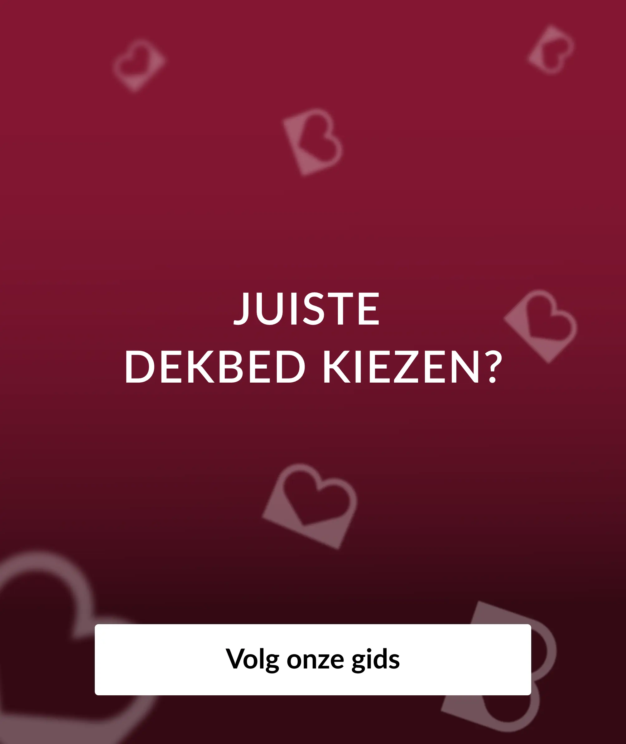 Hoe kiest u het juiste dekbed?