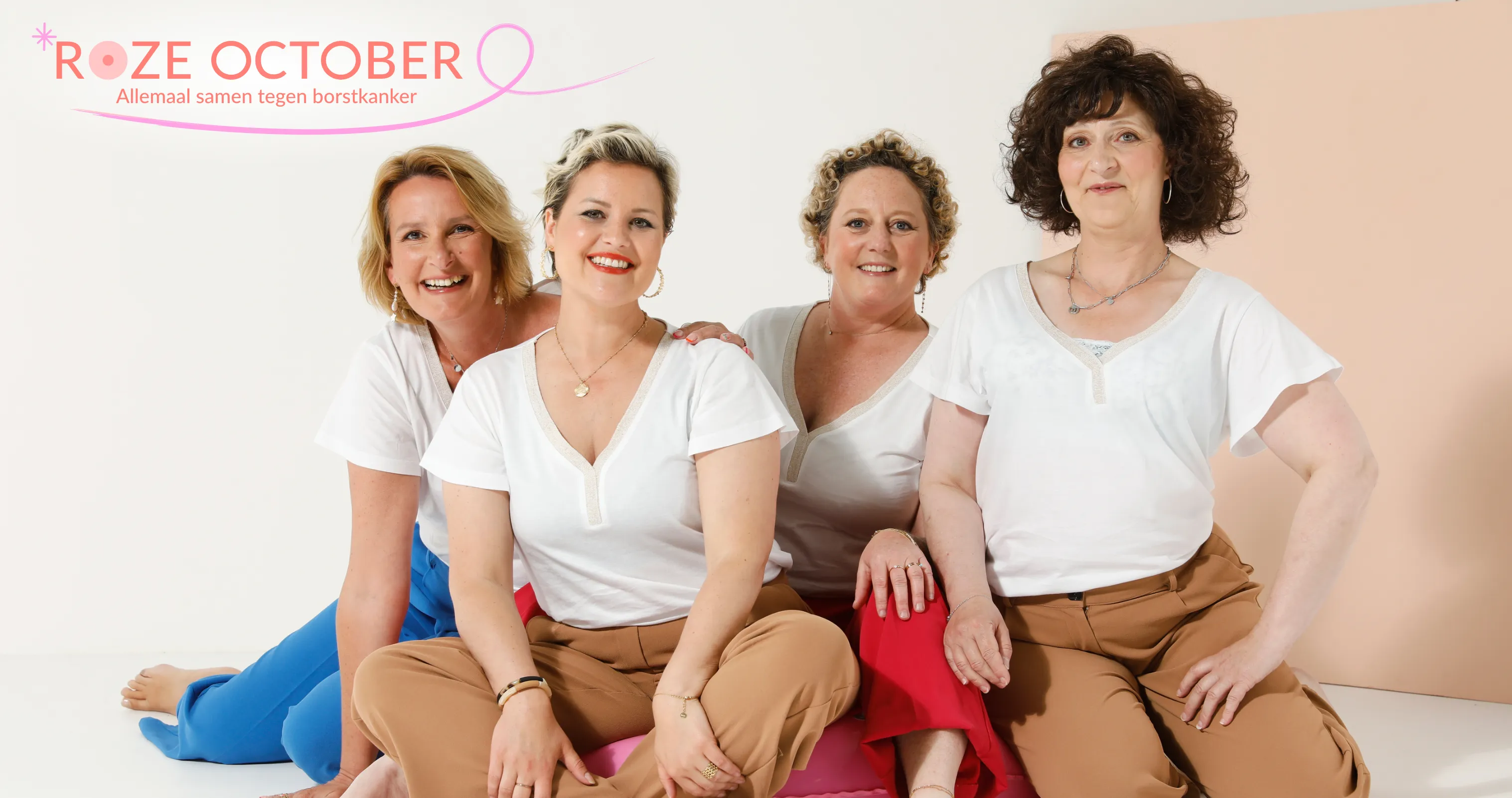Roze oktober, allemaal samen tegen borstkanker met Blancheporte