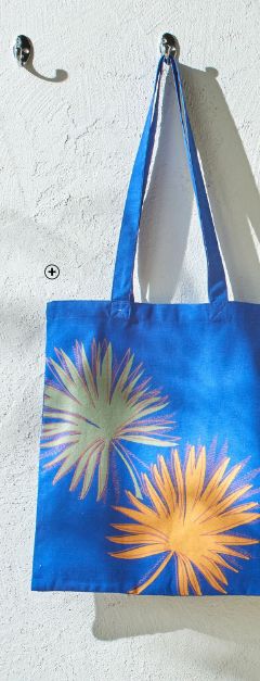 Totebag dames collectie Ninole blauw één maat niet duur / Blancheporte