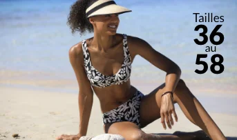 Profitez d'une large sélection de maillots de bain chez Blancheporte