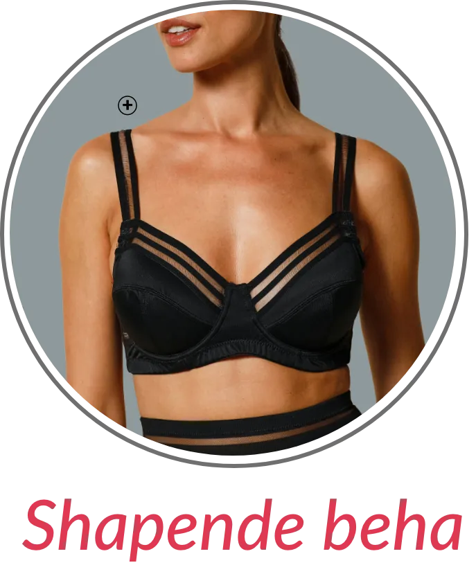 Sterk corrigerende bh met beugels en intense ondersteuning - Blog Blancheporte