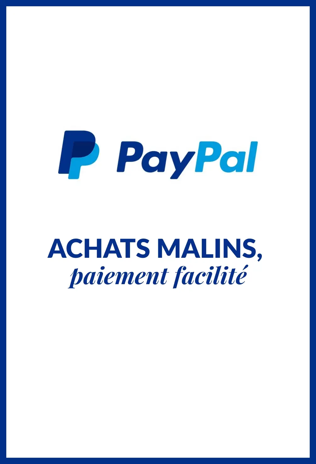 Votre paiement sécurisé avec Paypal