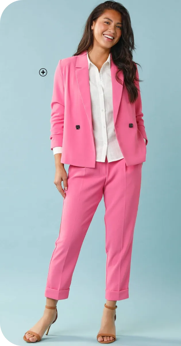 Roze blazer, speciaal voor petites - Blog Blancheporte