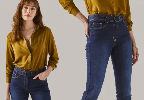 Blancheporte fashion highlight: de denimtrend voor dames en heren