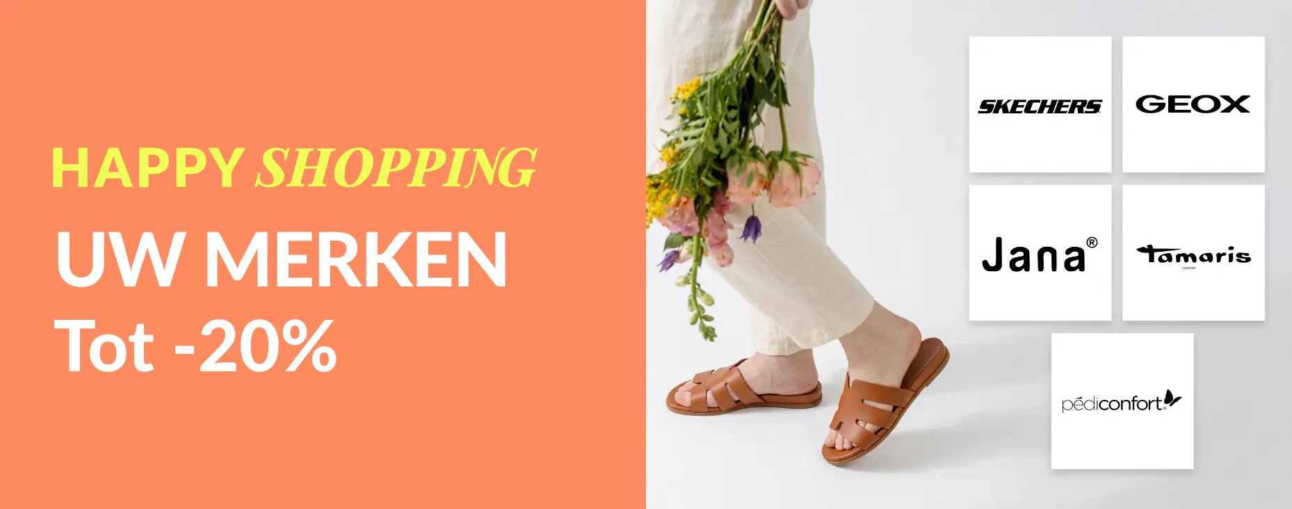 Happy Shopping: je favoriete schoenenmerken tot 30% korting op de Blancheporte website