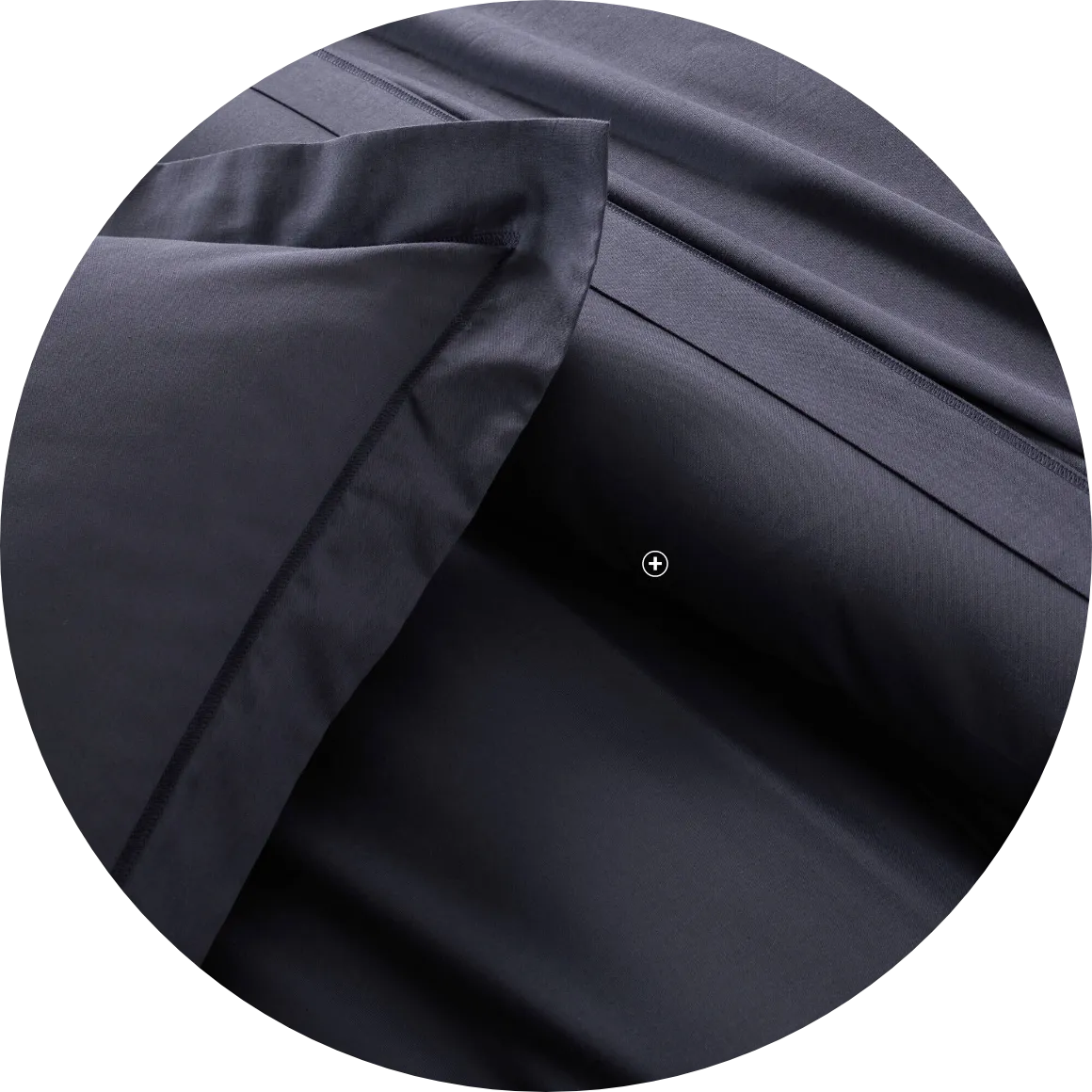 Drap housse uni coton 57 fils/cm², doux et résistant, coloris bleu encre - Blog Blancheporte