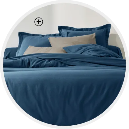 Parure de lit unie en flanelle, un modèle cocooning pour apprendre comment choisir sa parure de lit chaude pour l’hiver | Blog Blancheporte